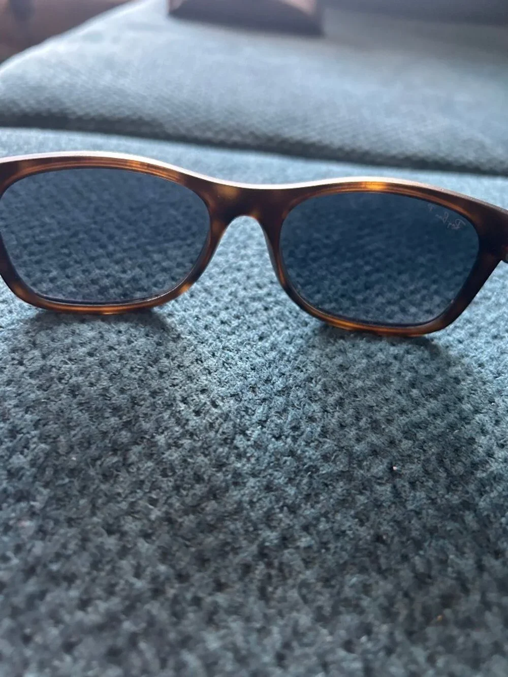 Ray-Ban 865/78 New Wayfarer havana Tortoise Blue Polarized 55 18 RB2132